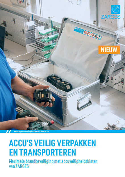 ACCU’S VEILIG VERPAKKEN EN TRANSPORTEREN