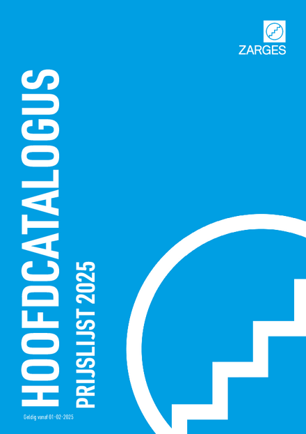 Prijslijst Hoofdcatalogus