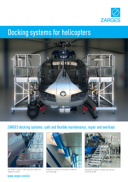 Docking systems for helicopters