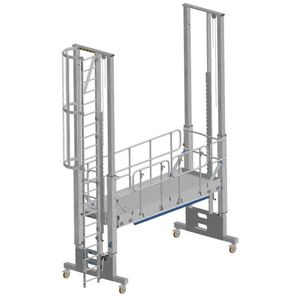 Height-adjustable work platform – base module Height-adjustable work platform – base module