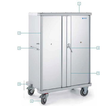 Chariot armoire W 105 N