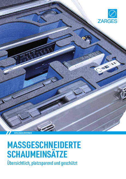 Individuallösungen mit Schaum - Broschüre